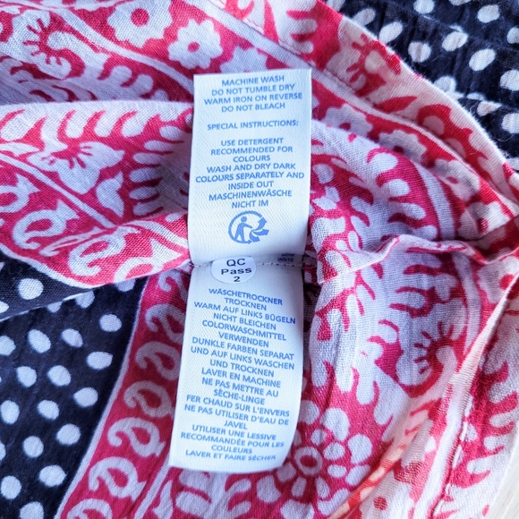 Boden Long Sleeve Boho Top Women's 6 - Picture 9 of 10